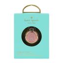 kate spade new york iphone xs x gift set ring stand protective hardshell case scallop rose gold glitter clear