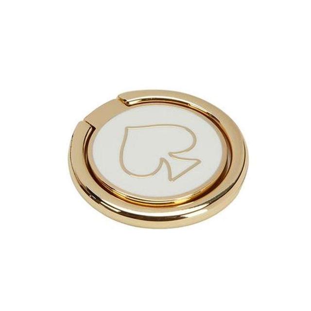 kate spade ny universal stability ring gold cream enamel - SW1hZ2U6MzUwNjY=