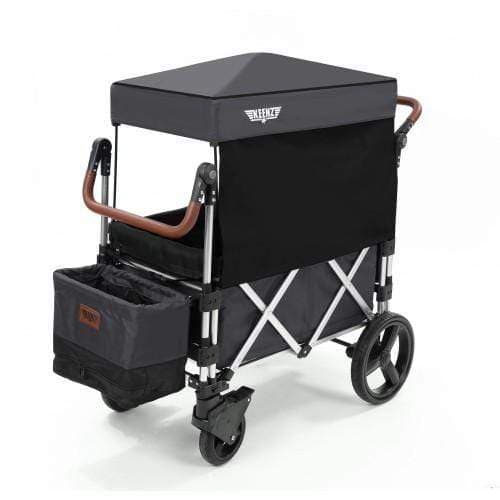 keenz 7s premium deluxe foldable wagon stroller grey
