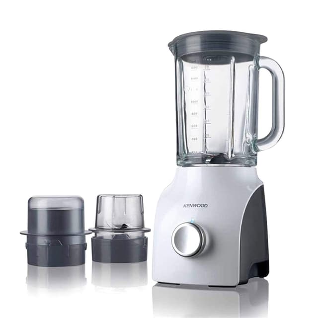 خلاط kenwood مع مطحنة ، ابيض – 800 واط كفاءة عالية -  - BLP605WH