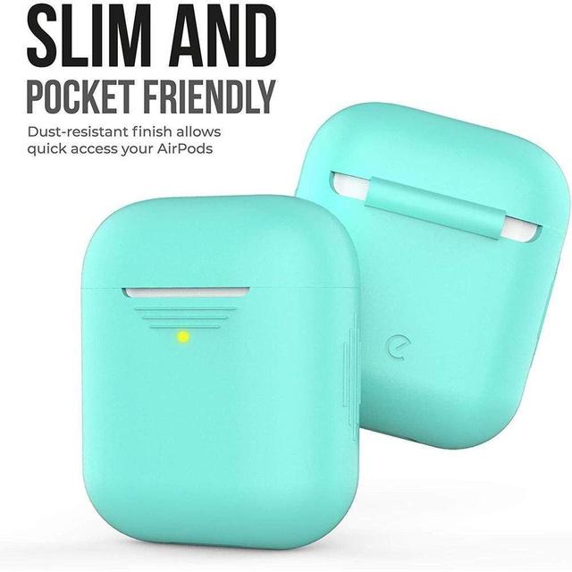 كفر سماعات ايربود أزرق KeyBudz - PodSkinz 2G - AirPods 1 & 2 Case - Diamond Blue - SW1hZ2U6NTcxMjU=