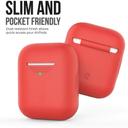 كفر سماعات ايربود أحمر KeyBudz - PodSkinz 2G - AirPods 1 & 2 Case - Red - SW1hZ2U6NTcxMjk=