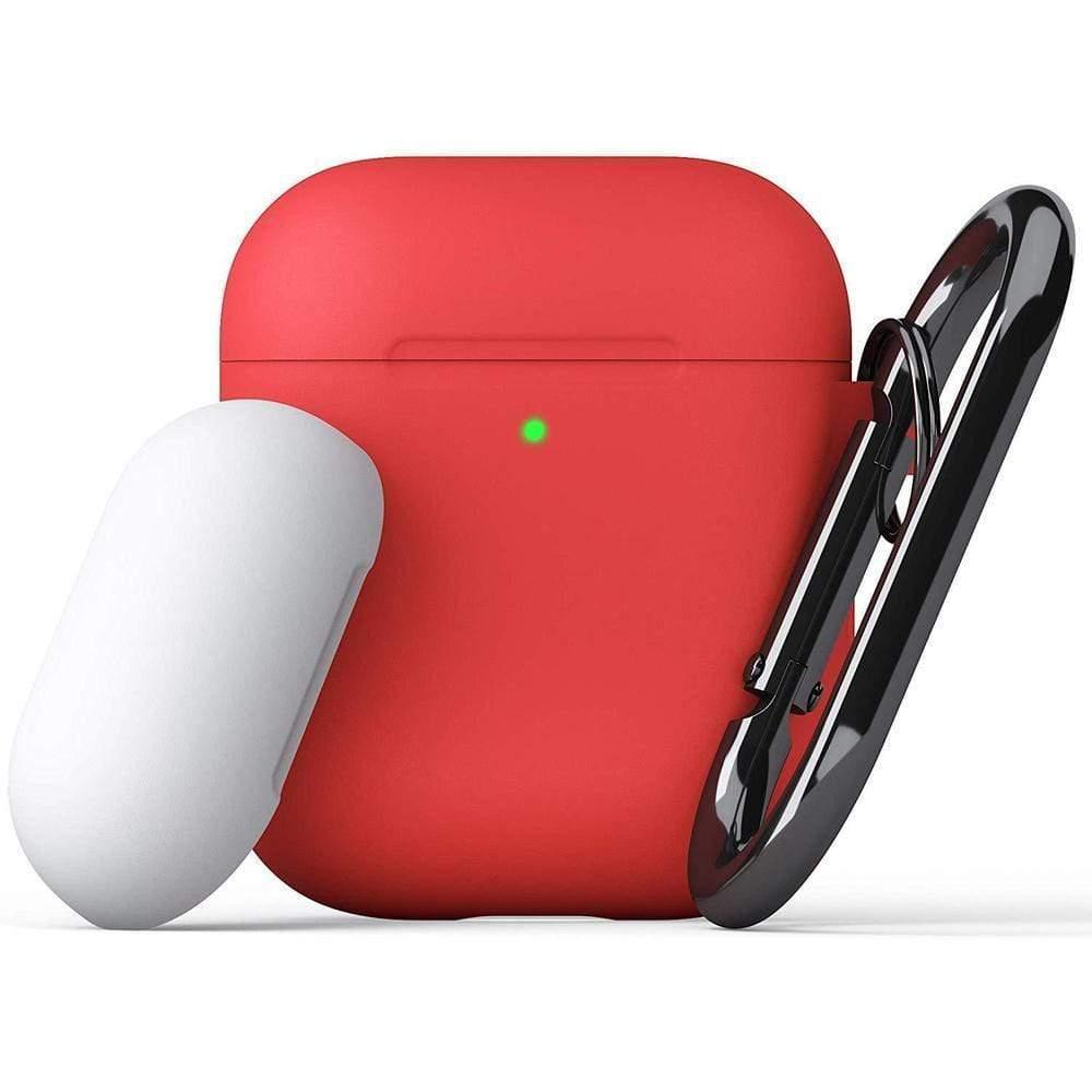 keybudz podskinz switch 2g airpods 1 2 case red