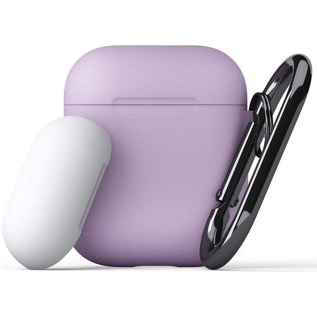 keybudz podskinz switch 2g airpods case with carabiner lavender - SW1hZ2U6NTcxNzE=