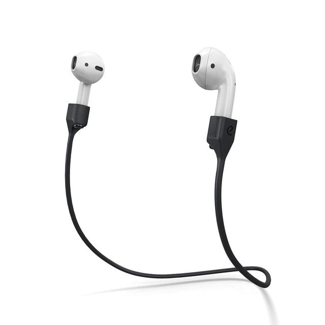 keybudz podstrapz strap for airpods generation 1 and 2 black - SW1hZ2U6NTcxNzU=