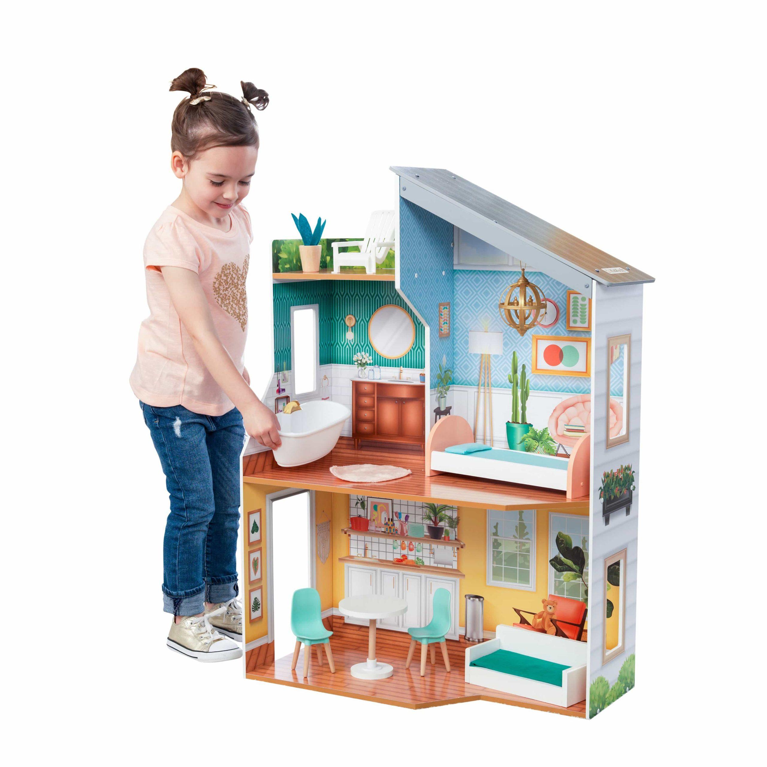 لعبة بيت الدمى KidKraft - Emily Dollhouse