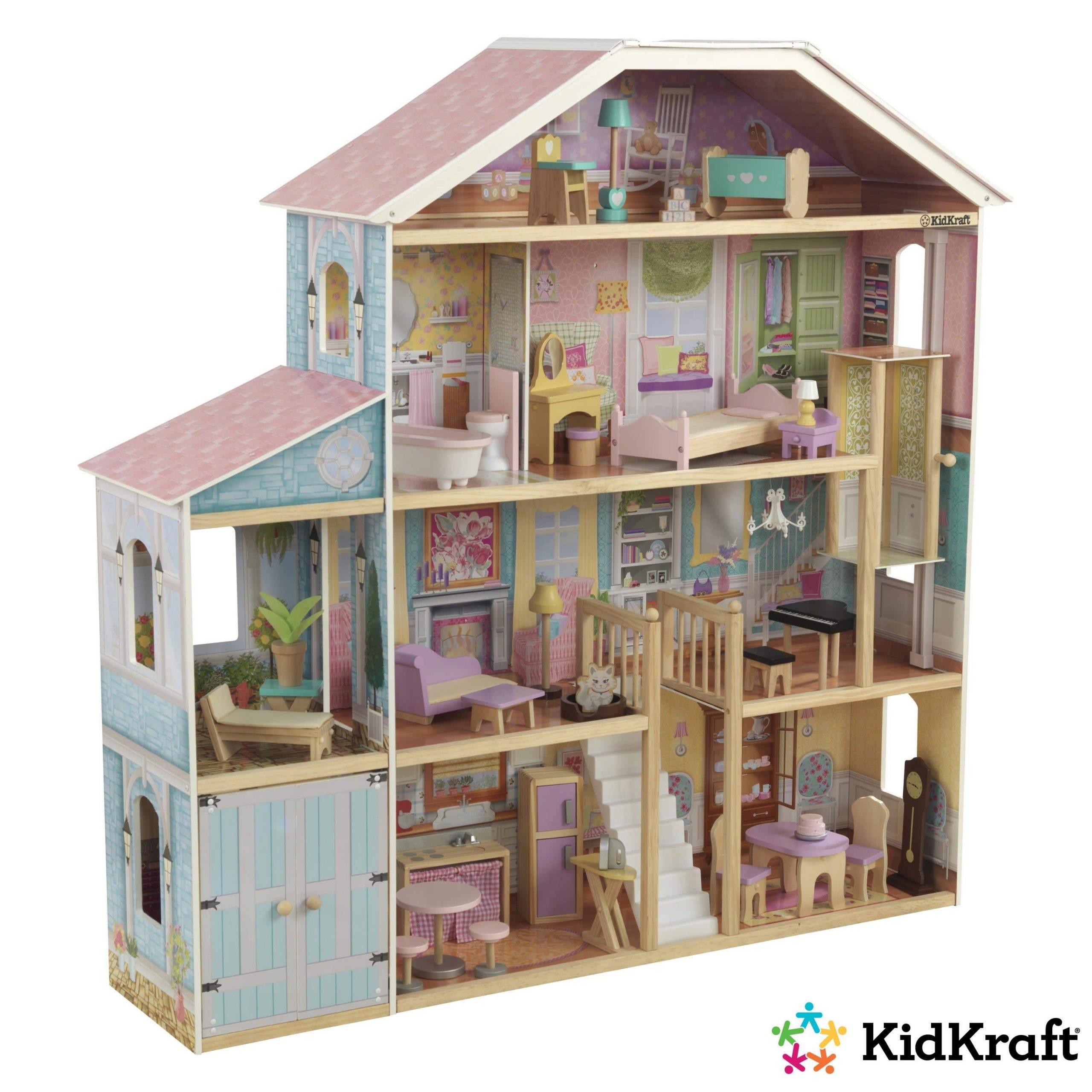 لعبة بيت الدمى KidKraft - Grand View Mansion Dollhouse