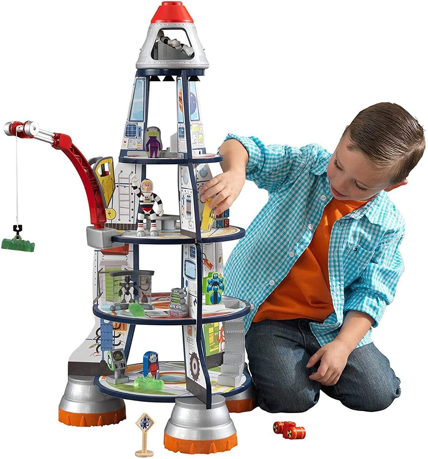 لعبة سفينة الفضاء KidKraft - Rocket Ship Playset