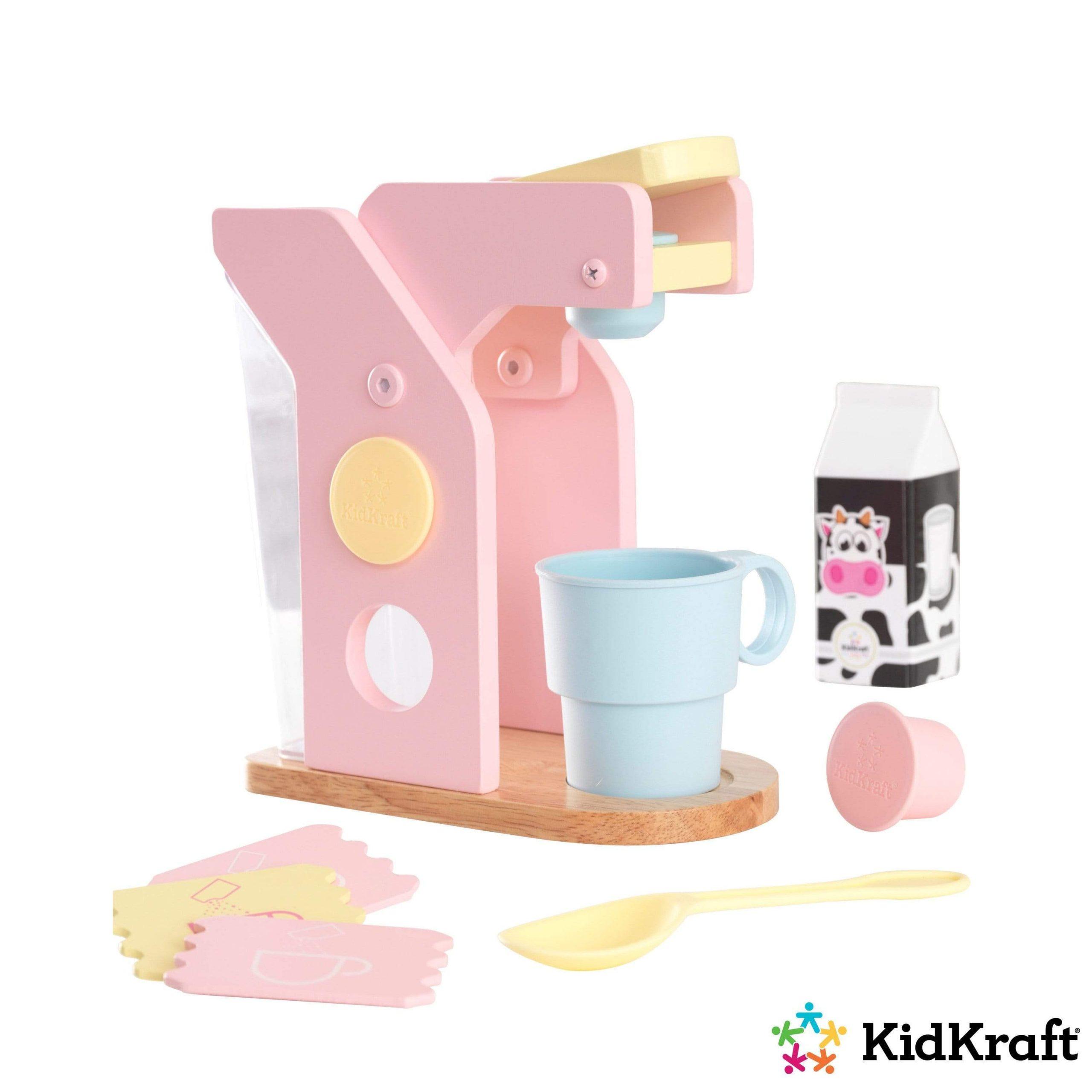 kidkraft coffee set pastel