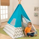 لعبة خيمة الأطفال KidKraft - Deluxe Play Teepee - أزرق