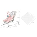 kinderkraft reclining chair felio pink