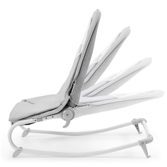 كرسي استرخاء اطفال 3 اوضاع اهتزاز رمادي كيندر كرافت kinderkraft Grey 3 Vibration Modes Reclining Chair Felio Stone