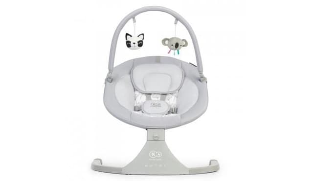 كرسي هزاز اطفال رمادي كيندر كرافت kinderkraft Grey Baby Rocker Luli
