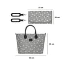 kinderkraft bag mommy bag grey
