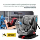 kinderkraft car seat vado with isofix system grey