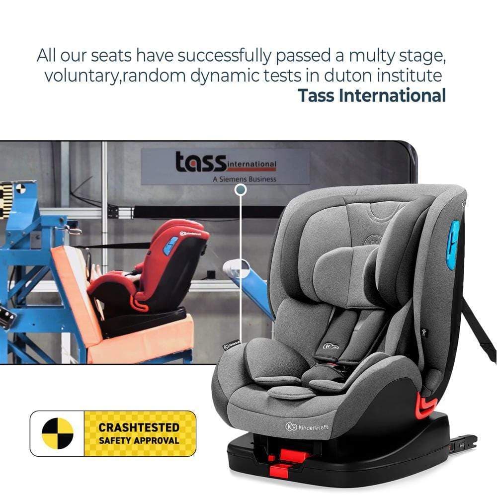 Order kinderkraft car seat vado with isofix system grey Now! Jomla.ae