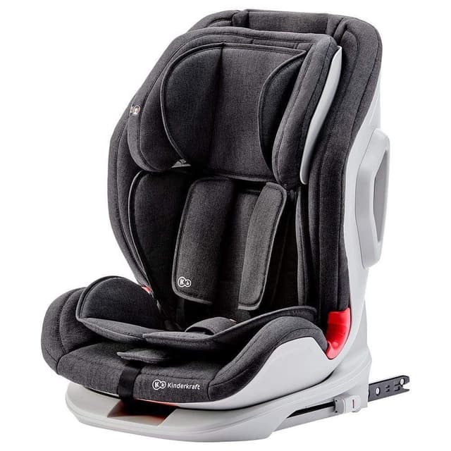 kinderkraft car seat oneto3 with isofix system black gray