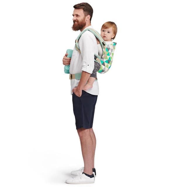 حمالة اطفال من سنتين حتى ثلاث سنوات رمادية كيندر كرافت kinderkraft From Two To Three Years Grey Baby Carrier Nino