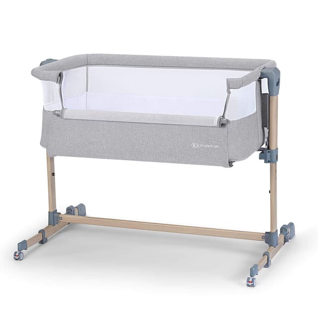 kinderkraft baby cot neste air grey