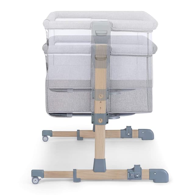 kinderkraft baby cot neste air grey