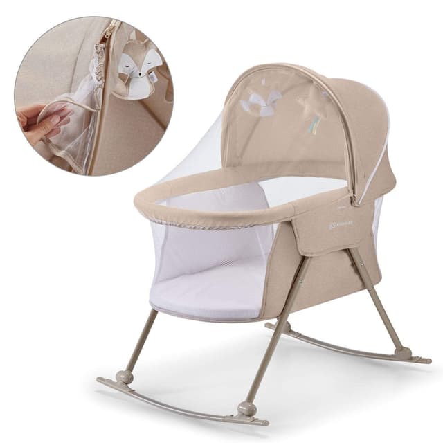 kinderkraft baby cot cradle lovi beige