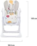 kinderkraft high chair yummy multi