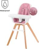 kinderkraft high chair 2in1 tixi pink - SW1hZ2U6ODIxNjY=