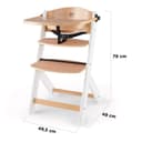 Kinderkraft High Chair Enock White