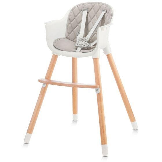 kinderkraft high chair sienna grey