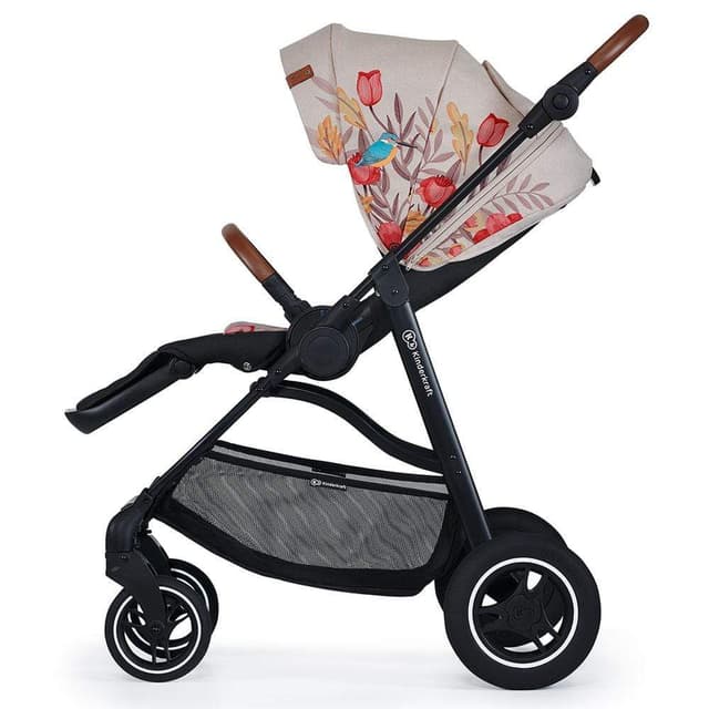 kinderkraft pushchair all road bird pattern