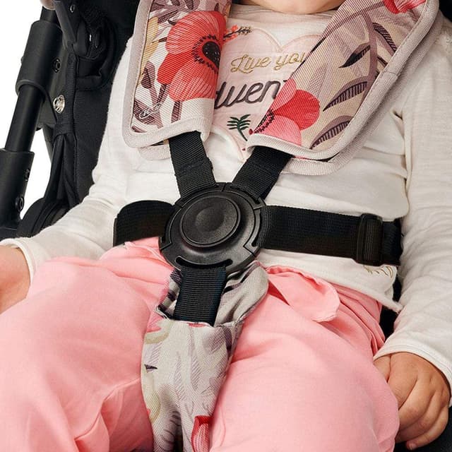kinderkraft pushchair all road bird pattern