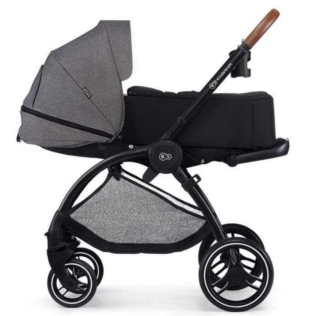 kinderkraft pushchair evolution cocoon 2in1 platinum grey