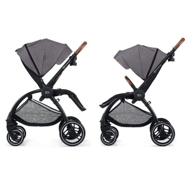 kinderkraft pushchair evolution cocoon 2in1 platinum grey