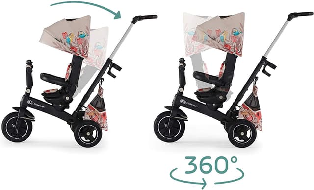 kinderkraft tricycle easytwist bird
