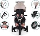 kinderkraft tricycle easytwist bird
