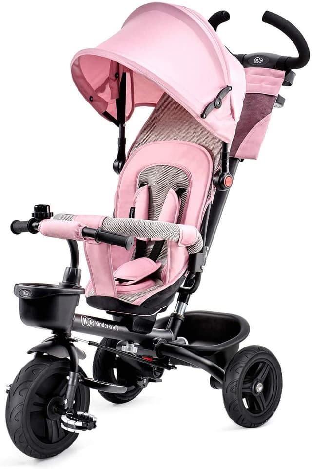 kinderkraft tricycle aveo pink