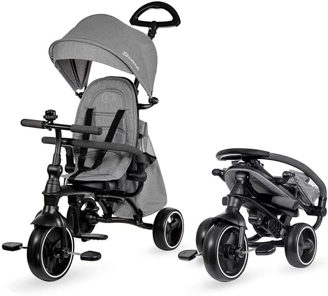 kinderkraft tricycle jazz grey