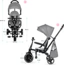 kinderkraft tricycle jazz grey