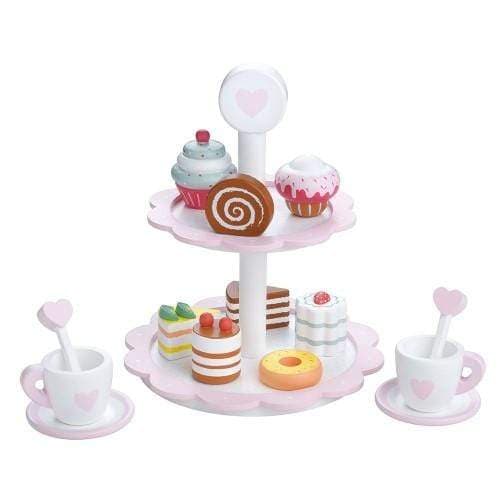 Lelin dessert tower heart