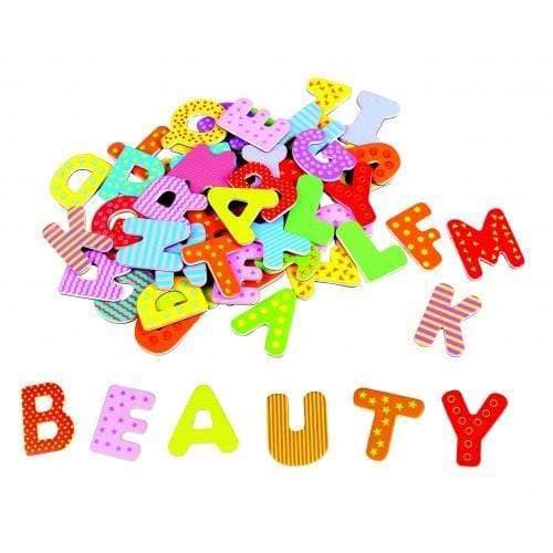 لعبة Lelin - Magnetic Alphabet Upper Case (60 pcs)