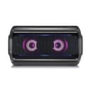 lg pk7 xboom go water resistant wireless bluetooth party speaker black
