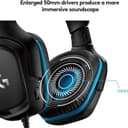 logitech g433 7 1surroundblack