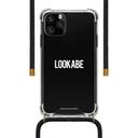 lookabe necklace clear case black cord iphone 11 pro - SW1hZ2U6NTcyNzA=