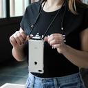 lookabe necklace clear case black cord iphone 11 pro