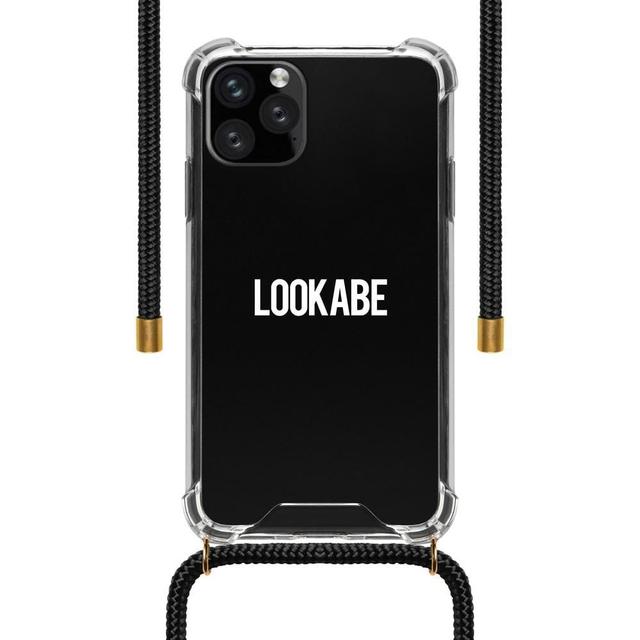 كفر حماية سيليكون مع قلادة لهاتف iphone 11 pro Max شفاف Clear Case Nude Cord - Lookabe - SW1hZ2U6NTcyNzQ=