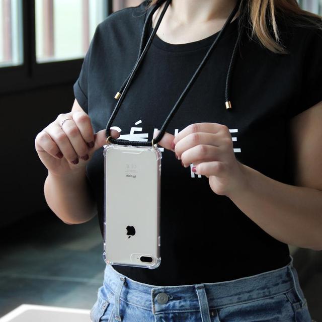 lookabe necklace clear case black cord iphone 11 pro max - SW1hZ2U6NTcyNzY=