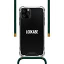 lookabe necklace clear case green cord iphone 11 pro max