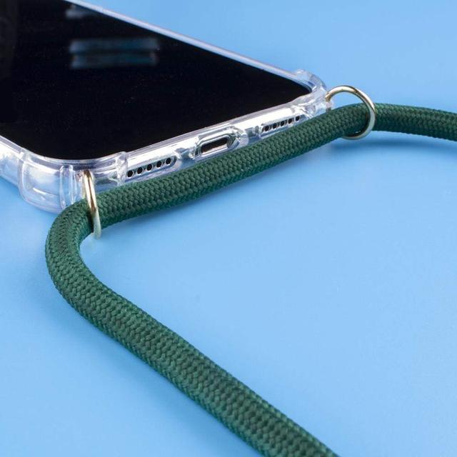 lookabe necklace clear case green cord iphone 11 pro max - SW1hZ2U6NTcyODc=