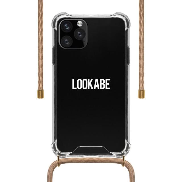 كفر حماية سيليكون مع قلادة لهاتف iphone 11 pro شفاف Clear Case Nude Cord - Lookabe - SW1hZ2U6NTcyOTQ=