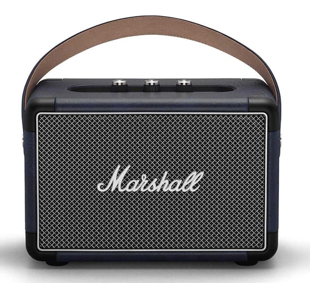 marshall kilburn ii wireless stereo speaker indigo